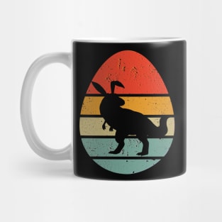 easter bunny T-Rex tyranno Dino Mug